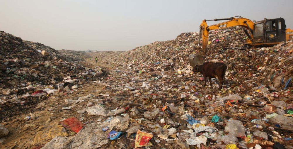 The Dimapur Municipal Council dumpsite at Burma Camp. (Morung file Photo)